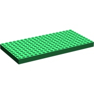 Lego kostka (kostička) 10x20, zelená (700eD2 GREEN)